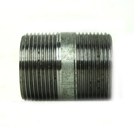 Thrifco Plumbing 1-1/4 Inch x 2 Inch Galvanized Steel Nipple 5220065